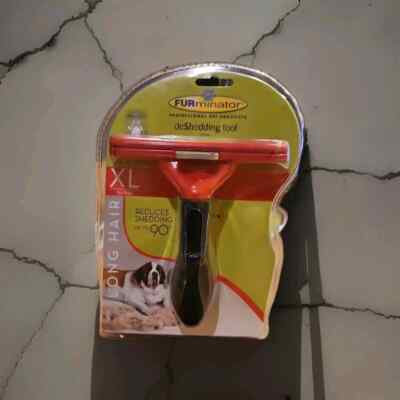 Furminator Long Hair Deshedding Tool for XL Dogs, Over 90 lbs-image