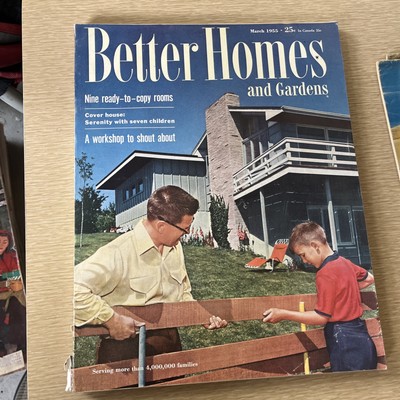 BETTER HOMES & GARDENS MAGAZINE NICE COVER & ADS - H 1351-image