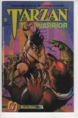 Tarzan The Warrior #2 comic book Edgar Rice Burroughs-image