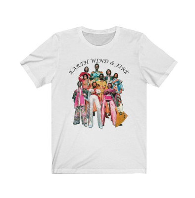 Earth Wind and Fire Vintage Funk Graphic T-shirt, gift for fans-image