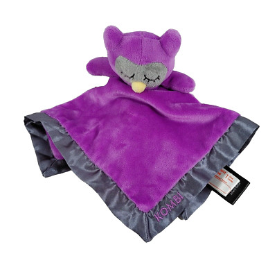 Kombi Lovey Baby Security Blanket The Cosy Animal Snuggler Sleeping Owl Plush-image