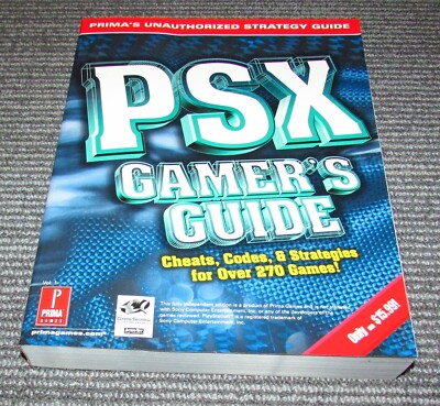 PSX Playstation Gamer's Guide Cheats, Codes & Strategies for Over 270 Games-image