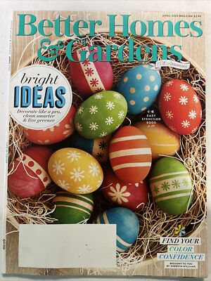 2022 April ,  Better Homes And Gardens Magazine, Bright Ideas (MH930)-image