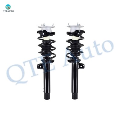 Pair of 2 L-R Quick Complete Strut-Coil Spring Assembly For 2013-2015 BMW X1-image