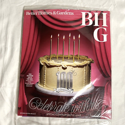 Better Homes & Gardens Magazine 100th Anniversary September 2022 Sealed-image