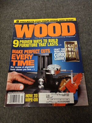 Better Homes & Gardens: Wood Magazine - September 2003 Issue 150  092567140725-image