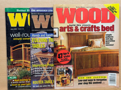 Wood Better Homes And Gardens  Magazine Lot Of 3 March 2000 June 01 October 04-image