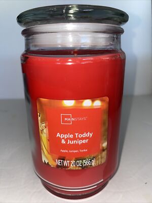 Mainstays APPLE TODDY & JUNIPER 20 oz. Jar Candle-image