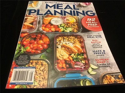 Better Homes & Gardens Magazine Meal Planning 92 Meal Prep Strategies 2021-image
