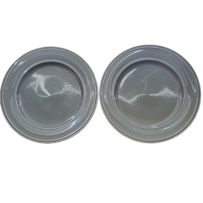 Better Homes & Gardens Admiraware Dinner Pates Set of 2 Grey color -image