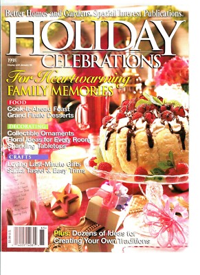 Holiday Celebrations  better Homes and Gardens  1998-image