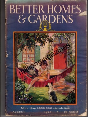 1928 Better Homes & Gardens August - Des Moines barn; electric refrigeration-image