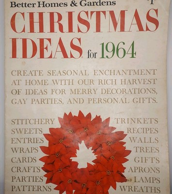 Better Homes & Gardens Christmas Ideas for 1964 Magazine Used Good-image