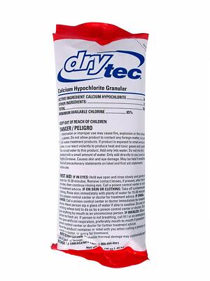 Dry Tec 68% Calcium Hypochlorite Granular Swimming Pool Shock - Choose Quantity -image