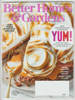 Better Homes & Gardens Magazine November 2020-image