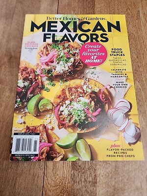 Better Homes & Gardens Mexican Flavors July 2021 Magazine Chicken Tostadas-image