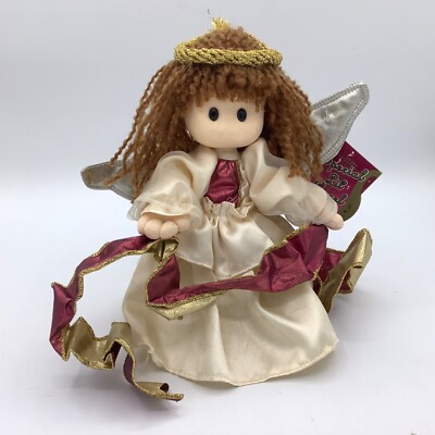 Ganz Special Lil Angel Wind Up Music Vtg 1993 Joy to the World 8