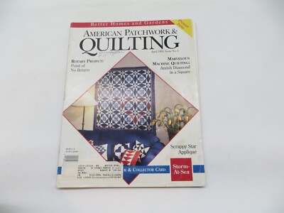 AMERICAN PATCHWORK & QUILTING Magazine April 1993 Better Homes & Gardens No. 1-image