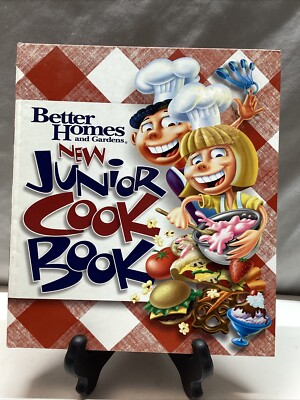 Better Homes & Gardens New Junior Cookbook Hardcover Ages 8-12 EUC VTG Condition-image