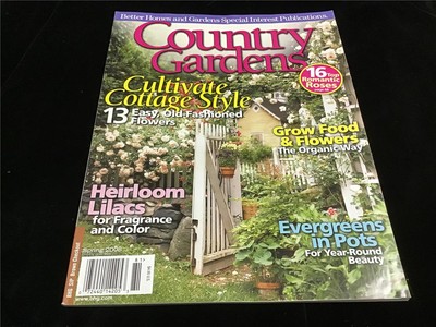 Better Homes & Gardens Magazine Spec Interest Country Gardens Spring 2008-image