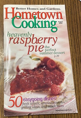 Hometown Cooking; AUGUST 20000 Better Homes and Gardens ++++++-image
