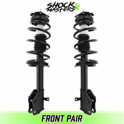 Front Pair Complete Struts Coil Springs for 2011-2014 Ford Edge-image