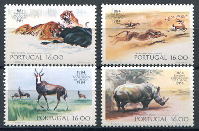 Portugal Lisbon Zoo Animals Centennial Scott #1585-88 Mint NH Complete Set-image