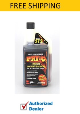 PRI-G Fuel Stabilizer Lubricity Stability Complete Gasoline Treatment 32 oz-image