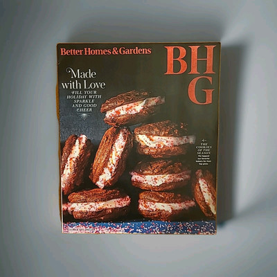 Better Homes & Gardens BHG December 2024 Magazine Make with love free shipping-image