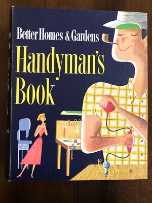 Vintage Better Homes & Gardens Handyman Book Binder Illustrated-image