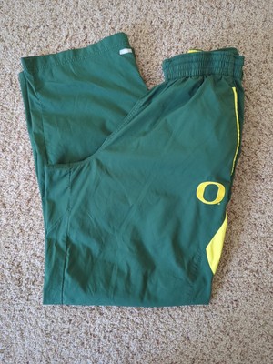 Oregon Ducks Vintage Nike pants  Large athletic wind breaker Track Pants Green-image