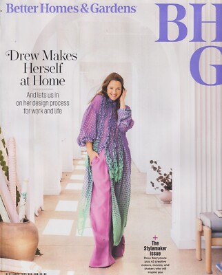 Better Homes & Gardens September 2023 Drew Barrymore The Stylemaker Issue (Magaz-image
