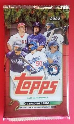 2022 Topps Holiday Baseball BASE set #1-200 Complete your Set - Pick your Card-image