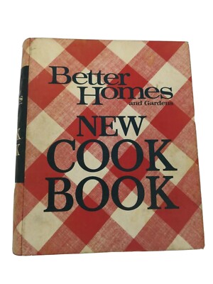 Vintage 1971 Better Homes and Gardens Cookbook 4th Printing-image