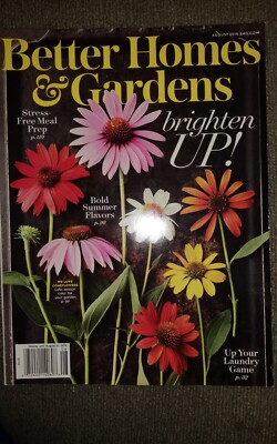 BETTER HOMES & GARDENS - AUGUST 2018 - Brighten Up!   Bold Summer Flavors  -image
