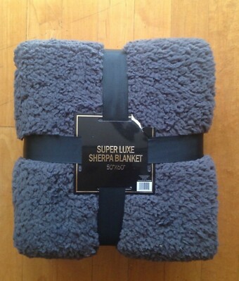  Super Luxe Sherpa Blanket 