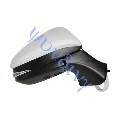 >Side Mirror 2021-24 For Toyota Venza Limited Sport Pearl White Right Blind Spot-image