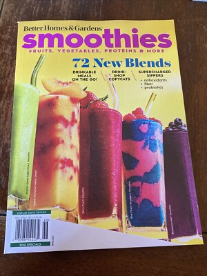 Better Homes & Gardens Smoothies October 2024 Magazine Blends Free Shipping-image