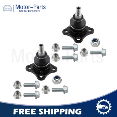 Pair Front Complete Lower Ball Joints for Volkswagen Beetle Golf Jetta-image