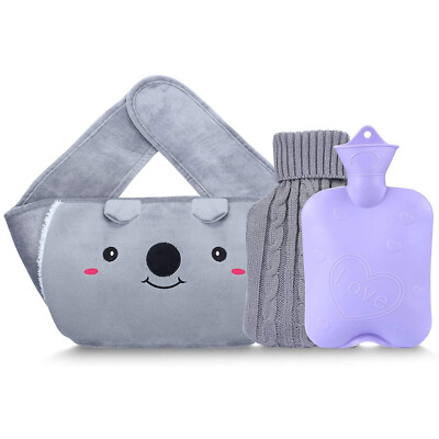 Plush Hot Water Bottle Belt  Cozy Comfort in Every Hug-image