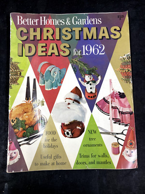 1962 BETTER HOMES & GARDENS CHRISTMAS IDEAS MAGAZINE-image