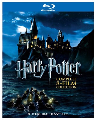 Harry Potter Complete 8-film Collection Blu-ray Daniel Radcliffe NEW-image