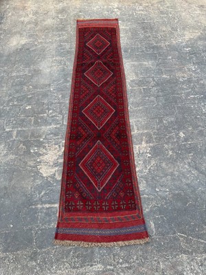 Afghan Nomad Mishwani kilim rug Runner  Oriental Tribal Carpet runner Home decor-image
