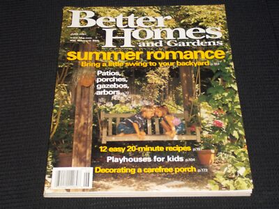 2001 JUNE BETTER HOMES & GARDENS MAGAZINE - SUMMER ROMANCE COVER - E 4560-image