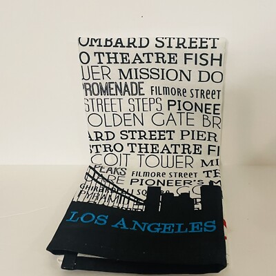 Kitchen Towel Dishtowel Cotton NEW California Los Angeles-image