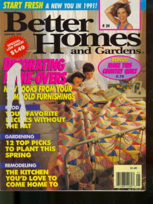 1991 Better Homes & Gardens: Decorating Make-Overs, Make This Country Quilt-image