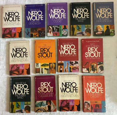 Nero Wolfe by Rex Stout - CHOOSE YOUR TITLE !  Fair to VG PB Pyramid editions #7-image