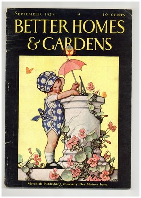 Better Homes & Gardens Magazine Vol. 8 #1 GD- 1.8 1929 Low Grade-image