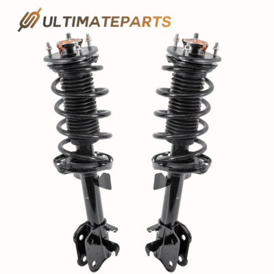 Front Complete Shock Struts w/ Coil Springs For 2011-2012 Honda Odyssey 3.5L New-image