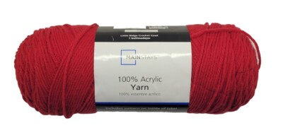 Mainstays Acrylic Yarn, 7 OZ  RED -image